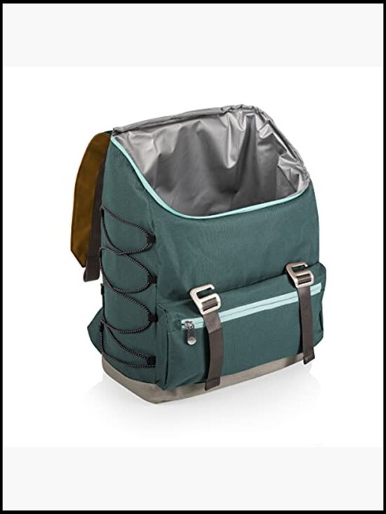 Insulated Hiking Backpack Cooler Water-Resistant Daypack Adjustable Straps